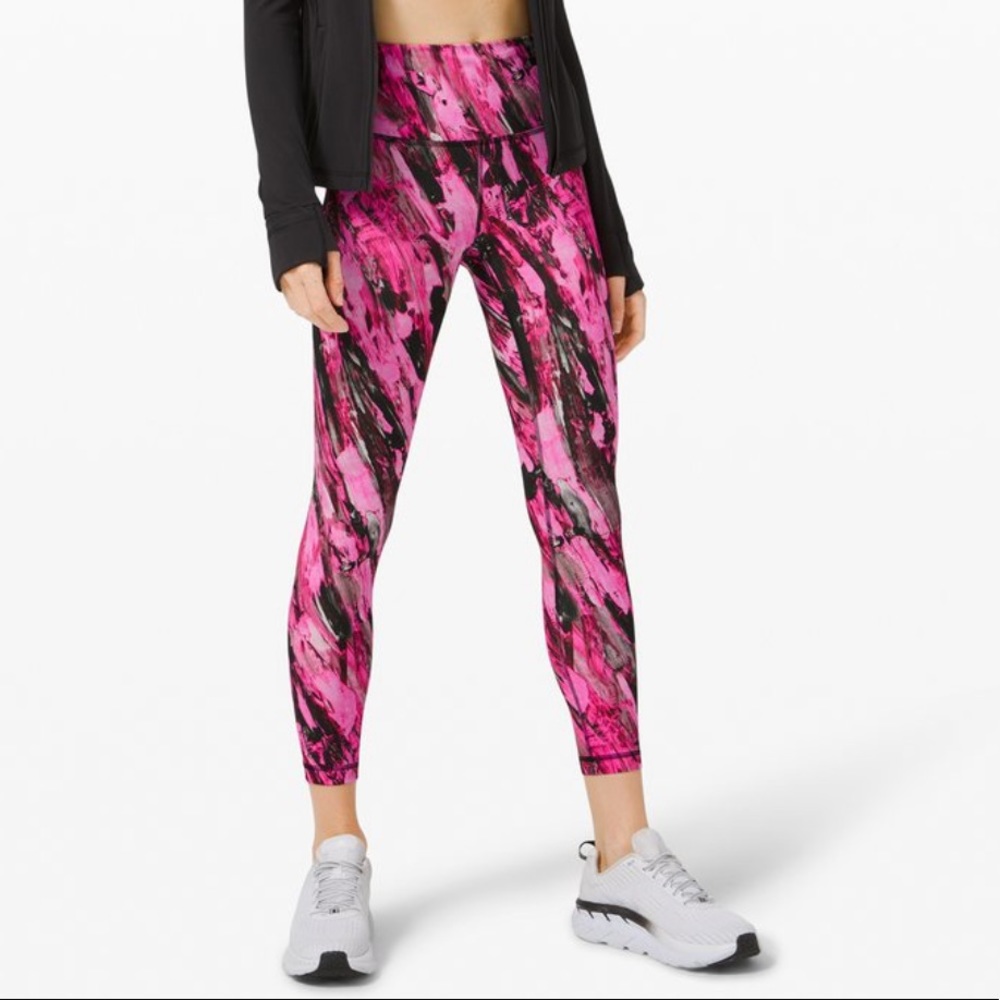 Lululemon Wunder Train High Rise Leggings Incentive Refresh 25”